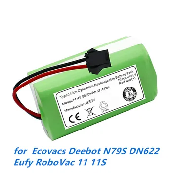 Литиево-йонна батерия премиум-клас 14,4 v за Conga Excellence 990 1090 Ecovacs Deebot N79S DN622 и други акумулаторни батерии