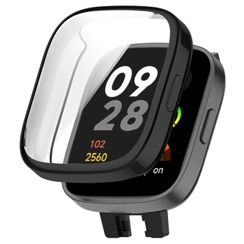 Мек Силиконов Калъф За Redmi Watch 3 2 Смарт каишка За Часовник, Протектор на Екрана, предна Броня, Калъф за Xiaomi Redmi Watch3Lite на Седалките