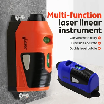 Мини Оттичане Алкохолна Ниво Лазерен Нивото на Монтиране на Лазерен Директен Инструмент за измерване на ниво линия с лазерно насочване