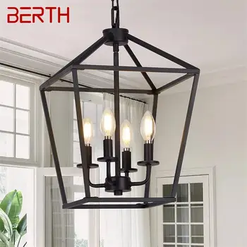Модерен Окачен лампа BERTH LED Творческа личност, Полилей американската Улеснение За дома, ресторанта, спалня, Коридор