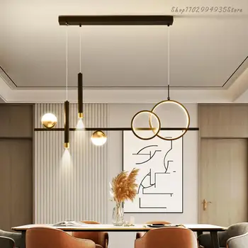 Модерният домашен интериор, окачена лампа за хранене, осветление в помещение, в тавана лампа, подвесная полилеи, осветителни тела за хол