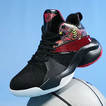 Мъжки баскетболни обувки, спортни обувки за уличен баскетбол, висококачествени спортни обувки за момчета, размер 36-46