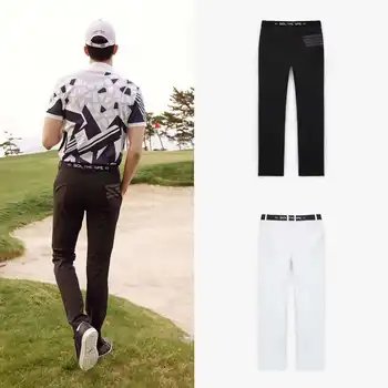 Мъжки панталони за голф с еластичен колан, дизайнерски панталон SC023#