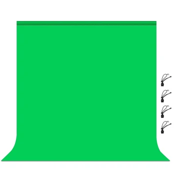 На фона на картина като Фон от гладък плат Зелен Екран Хромирани фонова материя за видео фото студио