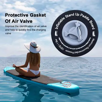 Надуваема дъска за сърф адаптер въздушен клапан за по гребане лодки съединителните пръстени въздушен клапан