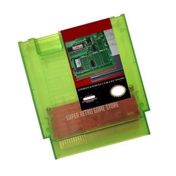 Неизданная колекция 73 в 1 Слот касета за конзоли NES 72 контакт 8-битова игра карта