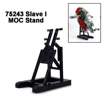 Нов Набор от Тухли за Дисплея на MOC, годни за 75243 Slave I - 20th Anniversary Edition, Строителни Блокове, Модел, Показваща Играчки 