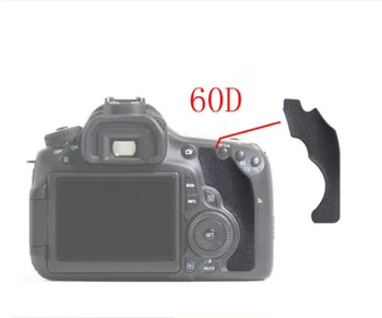 Нов домакински подходящ за подробности фотоапарат Canon EOS 60D кожата на палеца си задния капак на корпуса е гумена лента