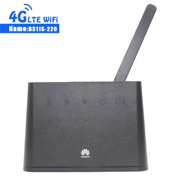 Нова отключени Huawei B311 B311S-220 4G LTE CEP WiFi 150 Mbit/s, рутер с вашата сим-карта WiFi