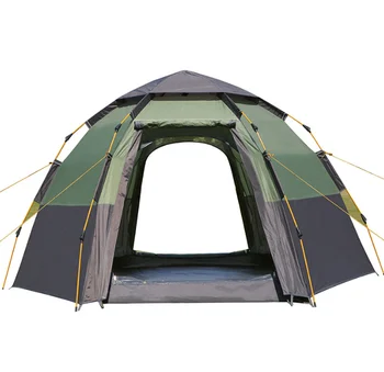 Нова тенденция за нощуване на открито, Instant всплывающая палатка, Автоматична плат Оксфорд, висококачествен водоустойчив палатка на 5-8 души