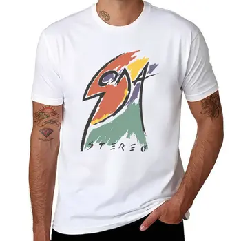 Нова тениска Soda Стерео Languis Camiseta esencial, графична тениска, за мъже однотонная тениска, мъжки ризи шампион