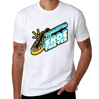 Нова тениска с логото на Чарлстън Shoe Thieves - Blaseball, спортни ризи, тениски по поръчка, дизайнерски тениски за мъже