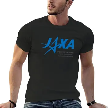 Нова тениска с официалното лого на JAXA, тениски по поръчка, Къси тениски, летни потници, тениски в тежка категория за мъже