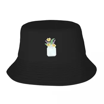 Нова шапка-кофа от Каменни кутии с цветя |F- | Sunhat Елегантни дамски шапки, Мъжки