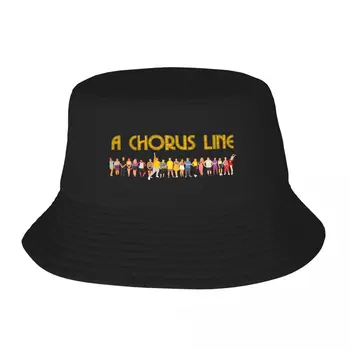 Нова широка периферия шапка A Chorus Line, плажна чанта, риболовна шапка, шапка шофьори на камиони за мъже и жени