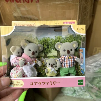 Нови японски автентични сильванские кукли, семейството, горски игра дом, детски играчки, мебели за момичета, кухненски легло за избор