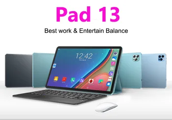 Новият таблет PAD Android 11 8G + 128 GB 10,1 Инча Новият таблет 5G с две SIM-карти или WIFI GPS Google Play PC Tablet за обучение и работа
