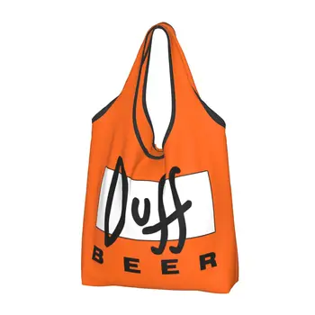 Обичай торбички за пазаруване за бира, женски Преносими чанти за пазаруване в магазини с Голям Капацитет