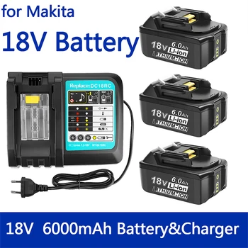 Обновена литиева батерия подходящ за зареждане на електрически инструменти Makita 6000 ма серия BL1040B 1015 1020B CXT.