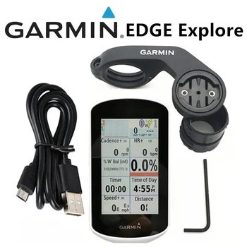Оригинален Garmin Edge Explore GPS за колоездене на открито Безжична кодова таблица Поддържа свързване на ANT + Bluetooth Без кутии