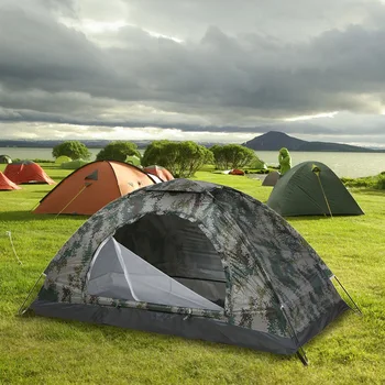 Палатка за един/двама човека, ултра-леки Преносими Градински Палатки за къмпинг Със защита от ултравиолетови лъчи, Чанта за съхранение щит на покрива, улични плажни палатки
