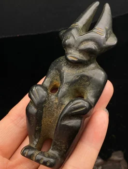 Порцеланов висулка-амулет Бог на Слънцето, Метеорит, ръчно изработени, култура Хуншань