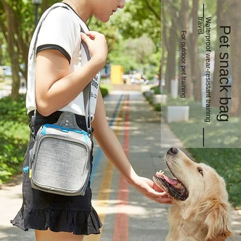 Поясная чанта за дресура на домашни кучета, Удобни Външни принадлежности за дресура на кучета, Водоустойчив Поясная чанта за дресура на домашни любимци, удобства за дресура на кучета