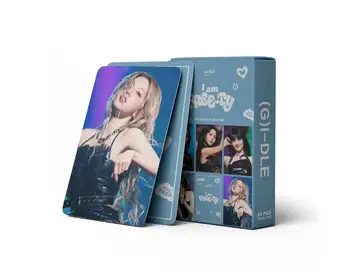Предпродажа Kpop Idol 55 бр./компл. Lomo Card (G) I-DLE Албум с картички за Нова колекция от Подаръци за феновете на печат на снимки