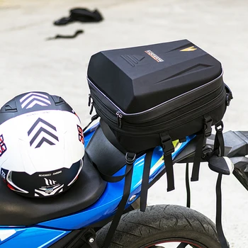 Преносима чанта за мотоциклет, многофункционална чанта за седалка на мотоциклет, разтегателен водоустойчив, с голям капацитет, мини аксесоари за мотоциклети