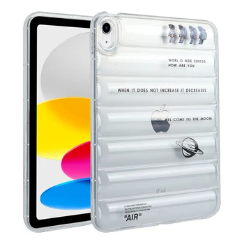 Прозрачен Мек Пуховик Калъф за iPad 10 9 8 7 Поколение 10th Pro Air 10,2 10,9 10,5 11 Инча 2022 I Pad Mini 6 5 4 Калъф
