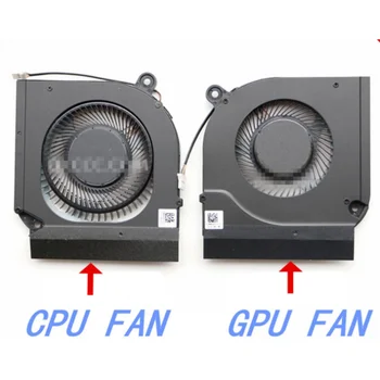 Процесор GPU Охладител Охлаждащи Вентилатори за Acer Predator Helios 300 PH315-52 PH317-53 Компютърни игри Вентилатор на лаптоп DC28000QEF0 DC 5V 4 PIN