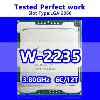 Процесор Xeon W-2235 6C/12T 8,25 М Cache 3,80 GHz CPU SRGVA FCLGA2066 за дънната платка работна станция с чипсетами C422