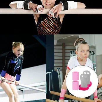Ръкохватка за утяжелителя гимнастика колани За момичета, спортни аксесоари, преносими гривни за деца, младежи, мъже, за да проверите за повдигане