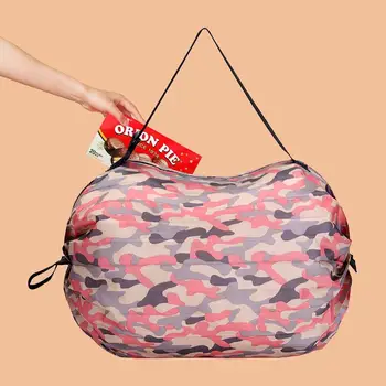 Сгъваема Пазарска чанта, Водоустойчив Пътна чанта за съхранение на Преносим, Плажна чанта, чанта за пазаруване в супермаркета, чанта за пазаруване в магазини за хранителни стоки