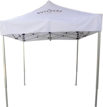 Сгъваема алуминиева палатка 2 * 2 М, автоматично откриване с индивидуално лого и стил За външни плакат на шатри, Беседки за външна реклама