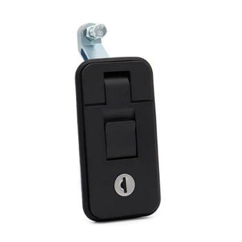 Система за заключване на вратите на микробуса Превозни компресори за Монтиране на багажник на колата Лесна за инсталиране заключване на колата (черен)