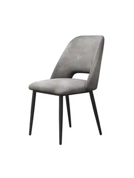 Скандинавски стол за хранене, домашна чаена мрежа, червен кафене, за да обсъдят, тенис на стол, модерен минималистичен лесен луксозен стол за хранене