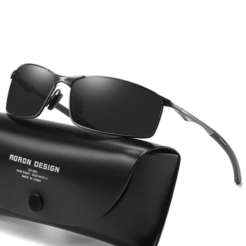 Слънчеви очила Aoron за Мъже, за Жени, Поляризирани Слънчеви Очила За Шофиране на Открито, Класически Огледални Слънчеви Очила За Мъже, Метална Дограма за UV400, Очила