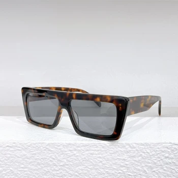 Слънчеви очила с защита от uv модни квадратни CL40214U, дамски слънчеви очила за риболов, мъжки елегантно шегаджии