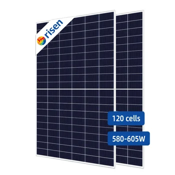 Соларен панел Възкръснал Високоефективен Двухфазная на слънчеви панели, 580 W 600 W 700 W фотоволтаични панели за слънчевата система монтаж