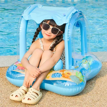 Спасителен пояс за Плуване от PVC, Елегантен Детски Кръг За Плуване в Басейн, устойчив на абразия Подплънки за многократна употреба, Удобен за лятна почивка