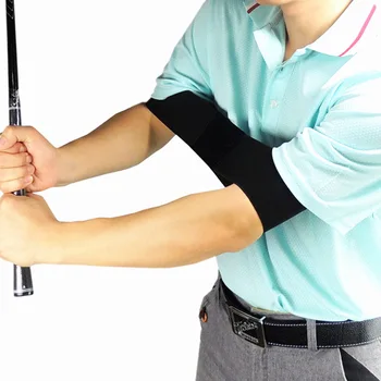 Спортен Натяжной каишка за голф, Зона за корекция движения на ръцете, Еластична лента за рока, устройство за корекция на стойката на тялото ръце, с устройство за корекция на ръцете