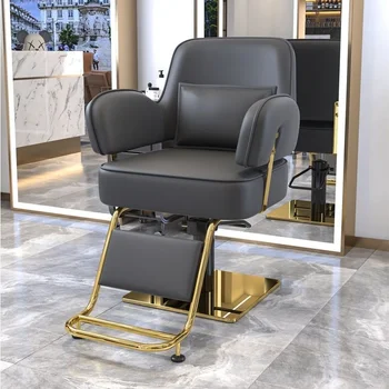 Стол за фризьорски салон, Фризьорски салон специална прическа, модерен стил, завъртане на повдигаща мебели, Отвличане на стол, столове за фризьорски салон