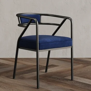 Съвременните скандинавски столове за дневна и трапезария Модерен и Луксозен салон Ергономични Кожени кресла за спалня Със Златни крака Дизайнерски мебели Sandalye