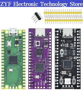Такса Raspberry Pi Pico RP2040 с двуядрен процесор 264 KB ARM, Маломощни Микрокомпьютеры, Високоскоростен процесор Cortex-M0 +
