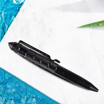 Тактическа химикалка Многофункционален нож за самозащита От алуминиева сплав Авариен прекъсвач Стъкло Дръжка Открит EDC Инструмент за оцеляване на сигурността