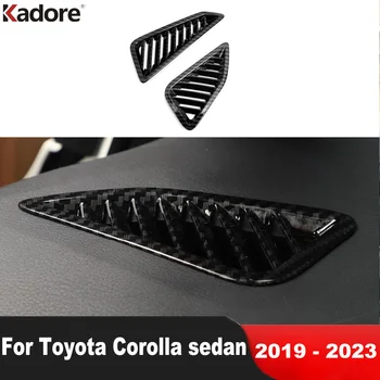 Тампон на Капака на Вентилационни Отвори Предния Климатик на Автомобил Toyota Corolla седан 2019 2020 2021 2022 2023 Карбоновые Аксесоари За Интериора