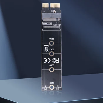 Твърд диск PCIE To NVME M. 2 Адаптер SSD M Key SSD Конектор 1xTest Card Конвертор на твърди дискове Поддържа 2230 2242 2260 2280 М 2 SSD