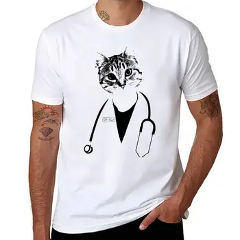 Тениска Dr. Котка, тениски за любителите на спорта, тениска за момчета, мъжки ризи