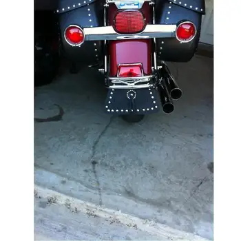 Типът / размерът на задните калници на мотоциклет от изкуствена кожа + крепежный винт